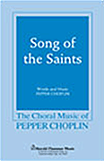 cover Song of the Saints SATB choral sheet music cover